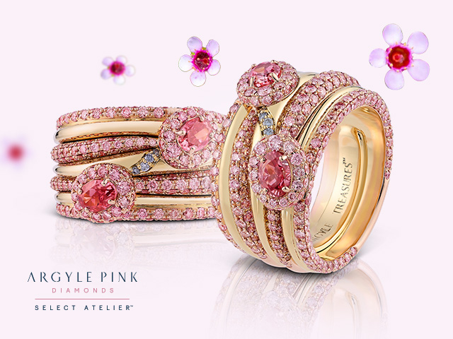 The Perth Mint Luxury Jewellery Argryle's Treasure mobile